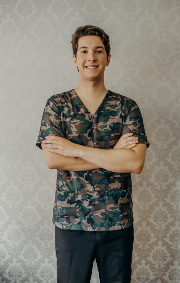 Scrub Camuflado Verde
