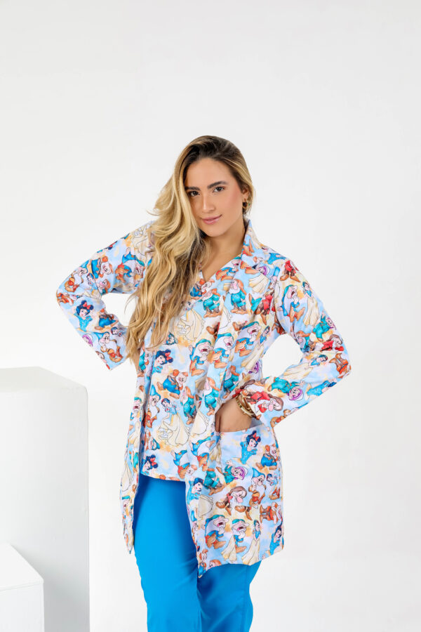 Jaleco Estampado 7 Encantos