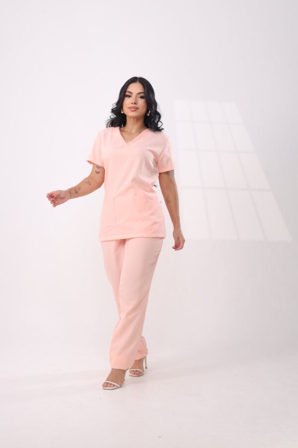 Scrub Liso Tradicional (Salmon)