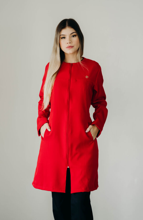 Jaleco Juliana Vermelho
