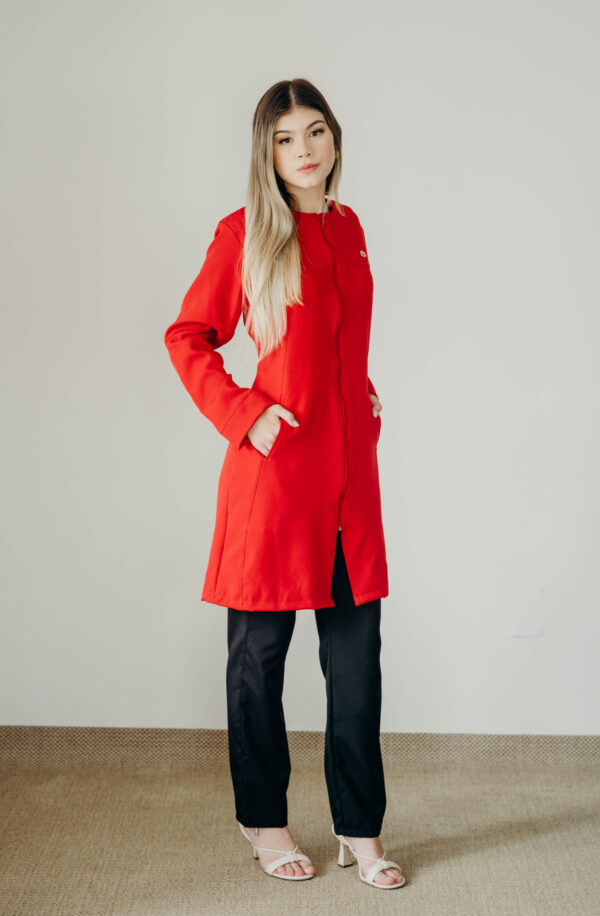 Jaleco Juliana Vermelho - Image 4