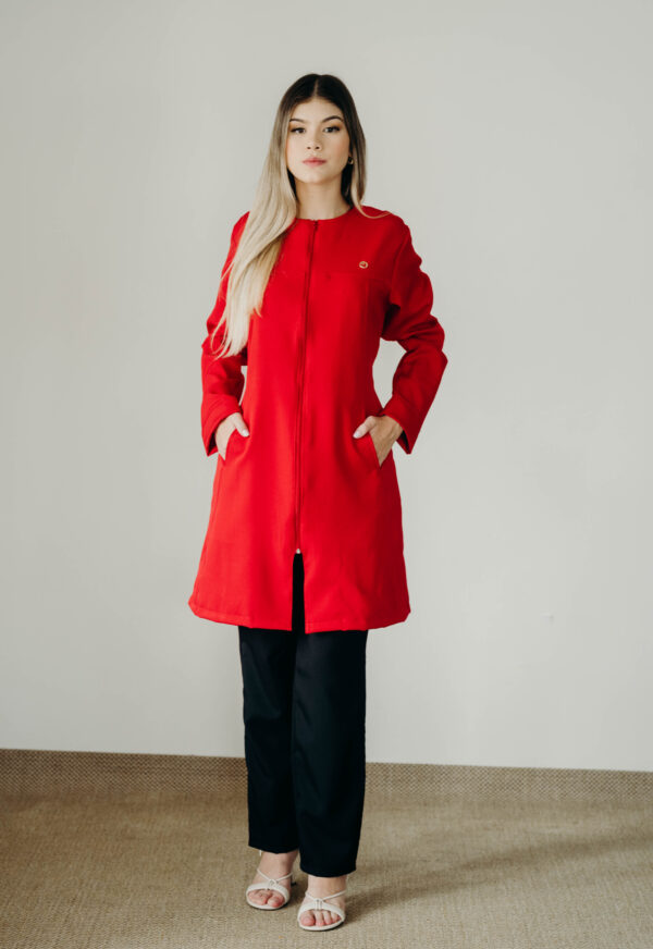 Jaleco Juliana Vermelho - Image 3