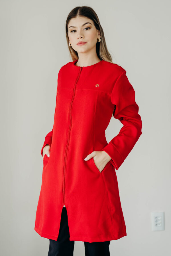 Jaleco Juliana Vermelho - Image 2