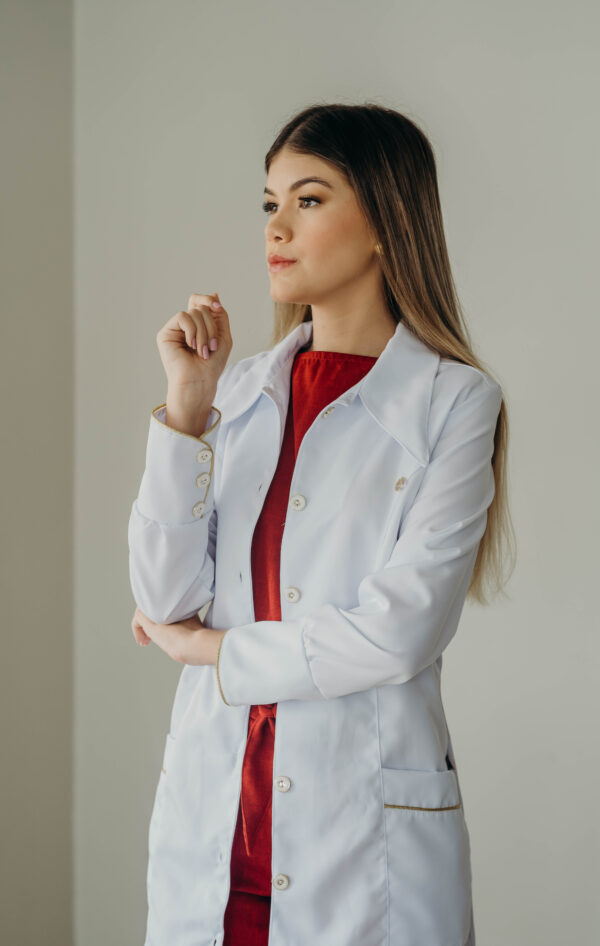 Jaleco Jayana Branco