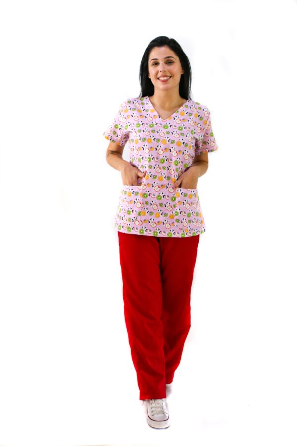 Scrub Gato Fruta