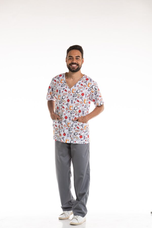 Scrub Obj Hospitalar Branco