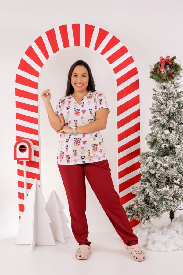 Scrub Mickey Natal