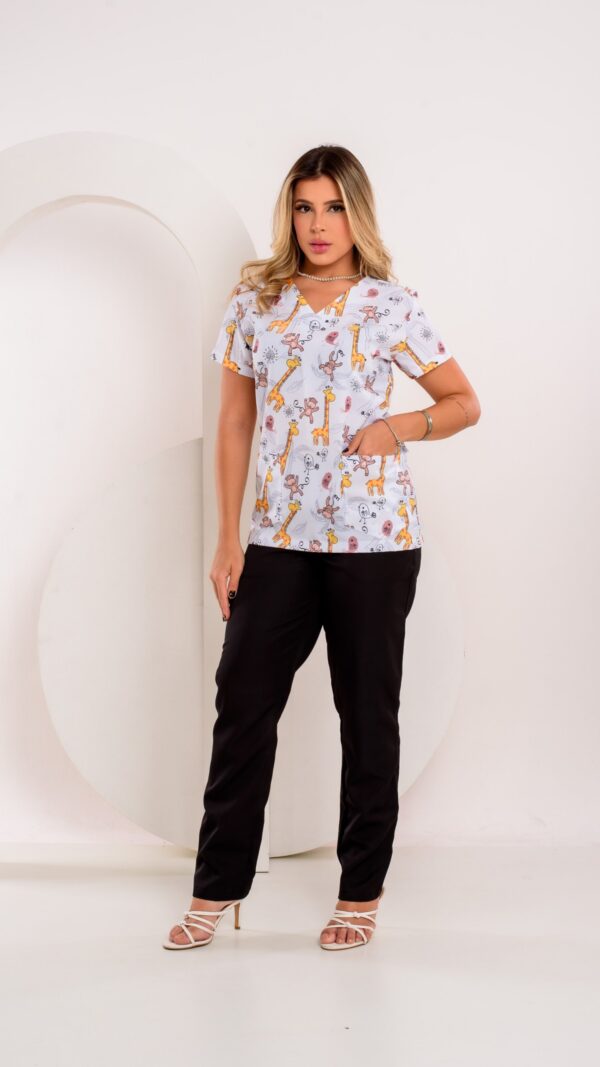 Scrub Safari Branco