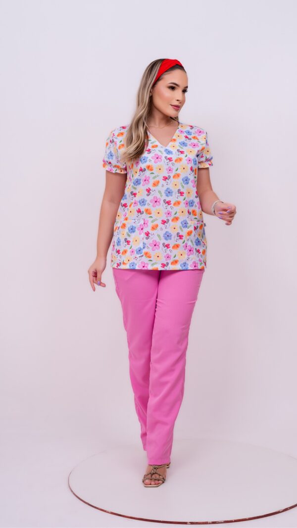 Scrub Minnie Aquarela