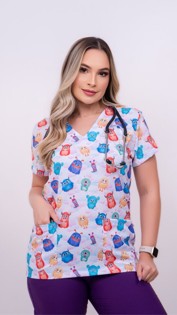 Scrub Monstrinhos Baby