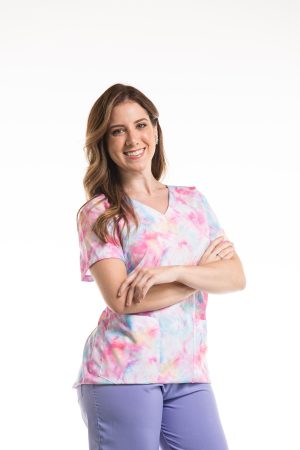 Scrub Estampado Tie Dye