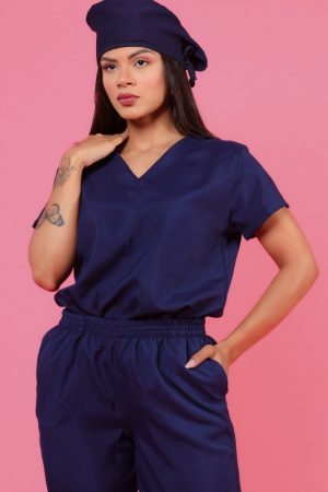 Scrub Azul Marinho