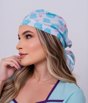Touca de Amarrar Estampada